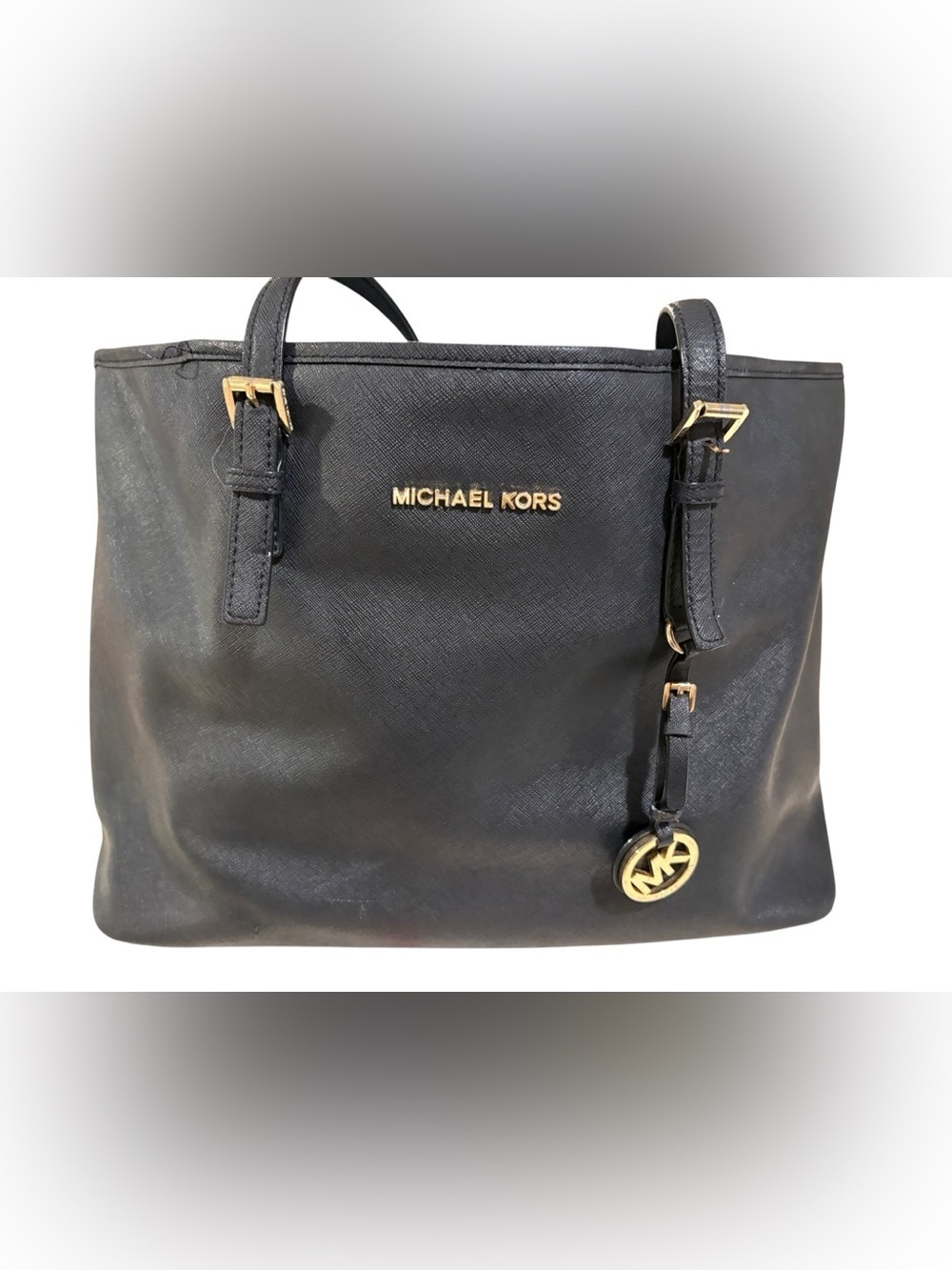 Michael Kors Jet Set Saffiano leather tote